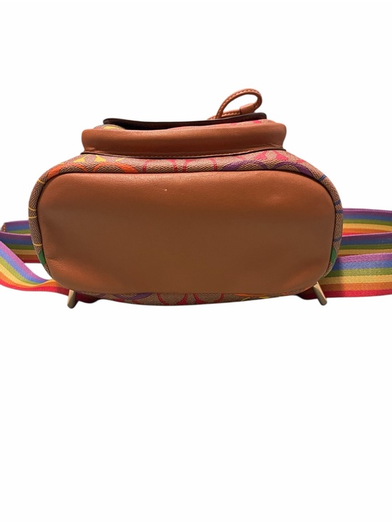 Coach Limted Edition Rainbow Signature Canvas Mini Pennie 22 Backpack main image 6